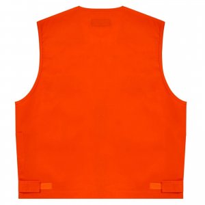 Florescent Orange Safety Vest Jacket